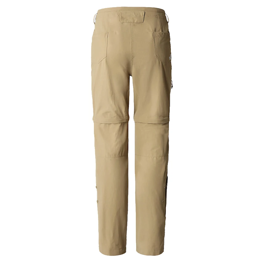 THE NORTH FACE W EXPLORATION CONVERTIBLE Kelp Tangerine pantaloni trekking convertibili donna
