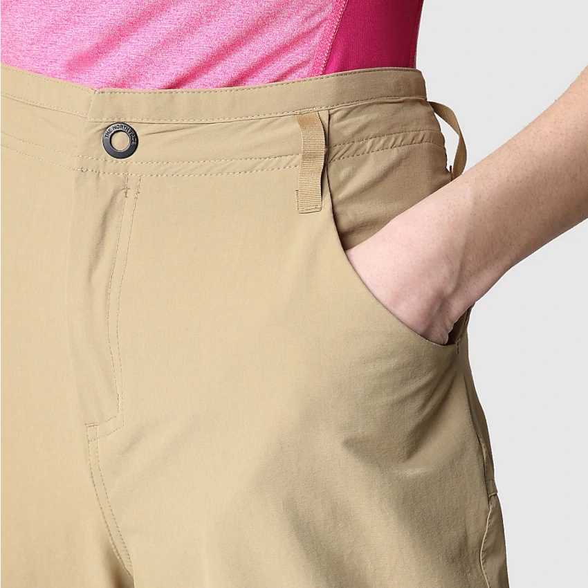 THE NORTH FACE W EXPLORATION CONVERTIBLE Kelp Tangerine pantaloni trekking convertibili donna