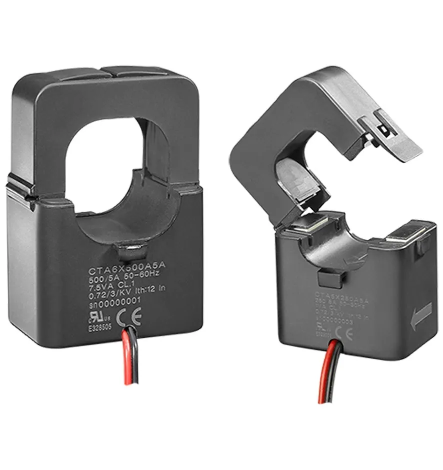 Trasformatore di corrente Carlo Gavazzi, 600:5, foro 36mm