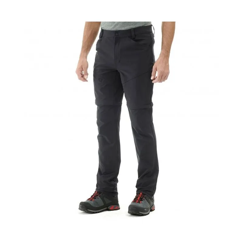 Trekke Str Zip off Millet (Nero) Pantaloni da trekking convertibili da uomo