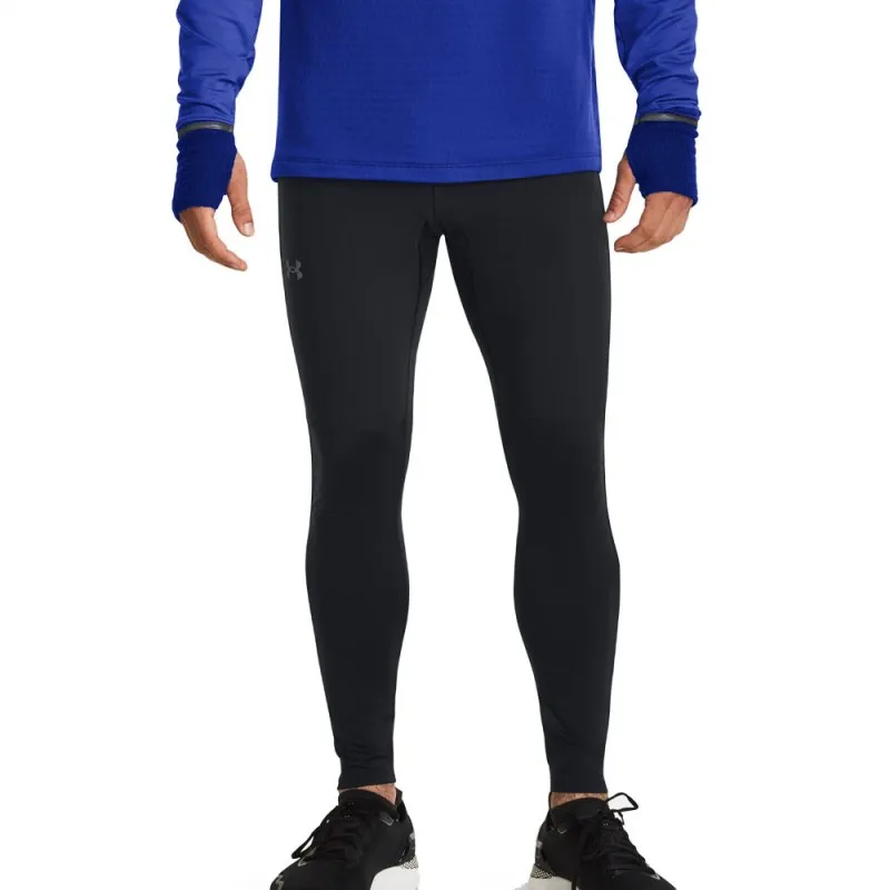 Under Armour Leggings Running Qualifier Elite Cold Nero Reflective Uomo