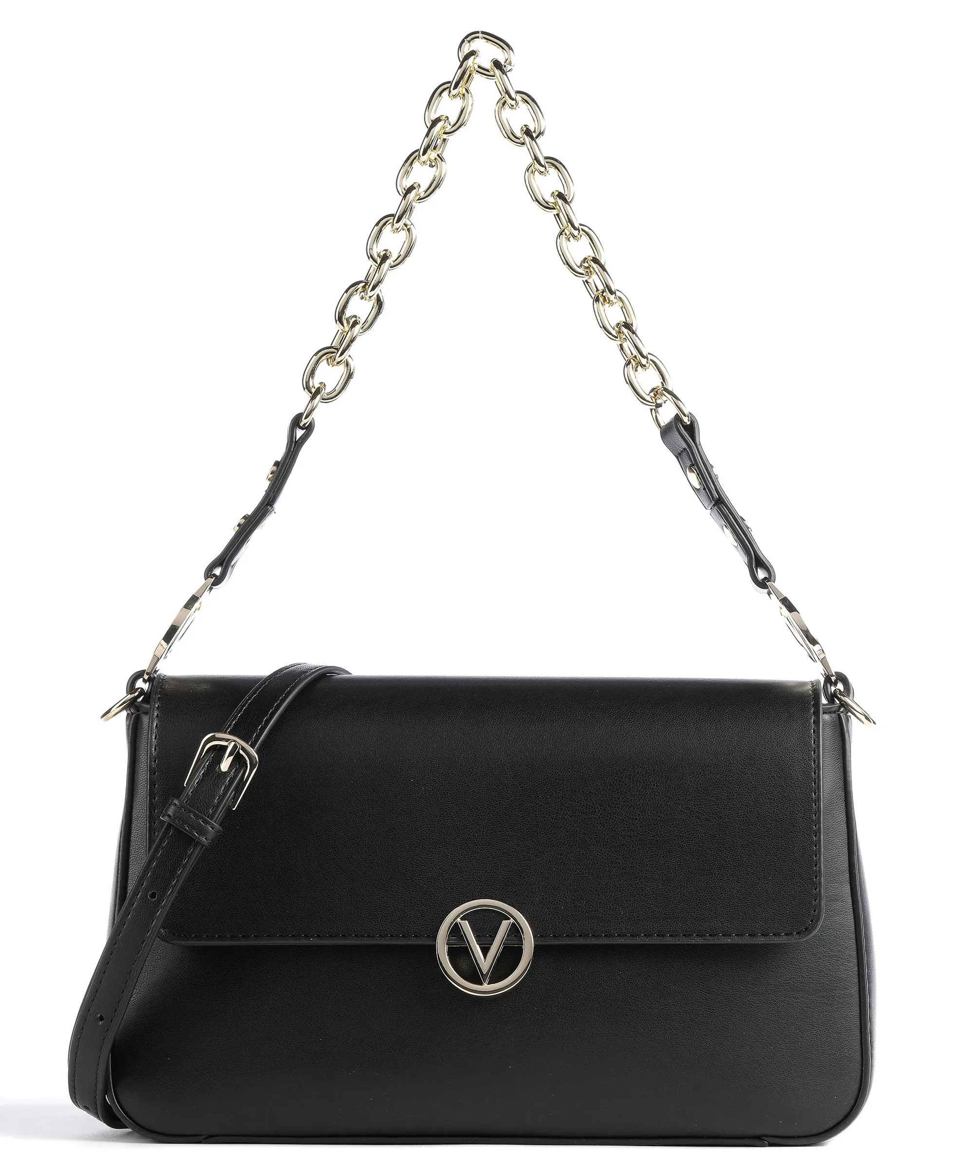  Valentino Bags July Re Borsa a spalla pelle sintetica nero  