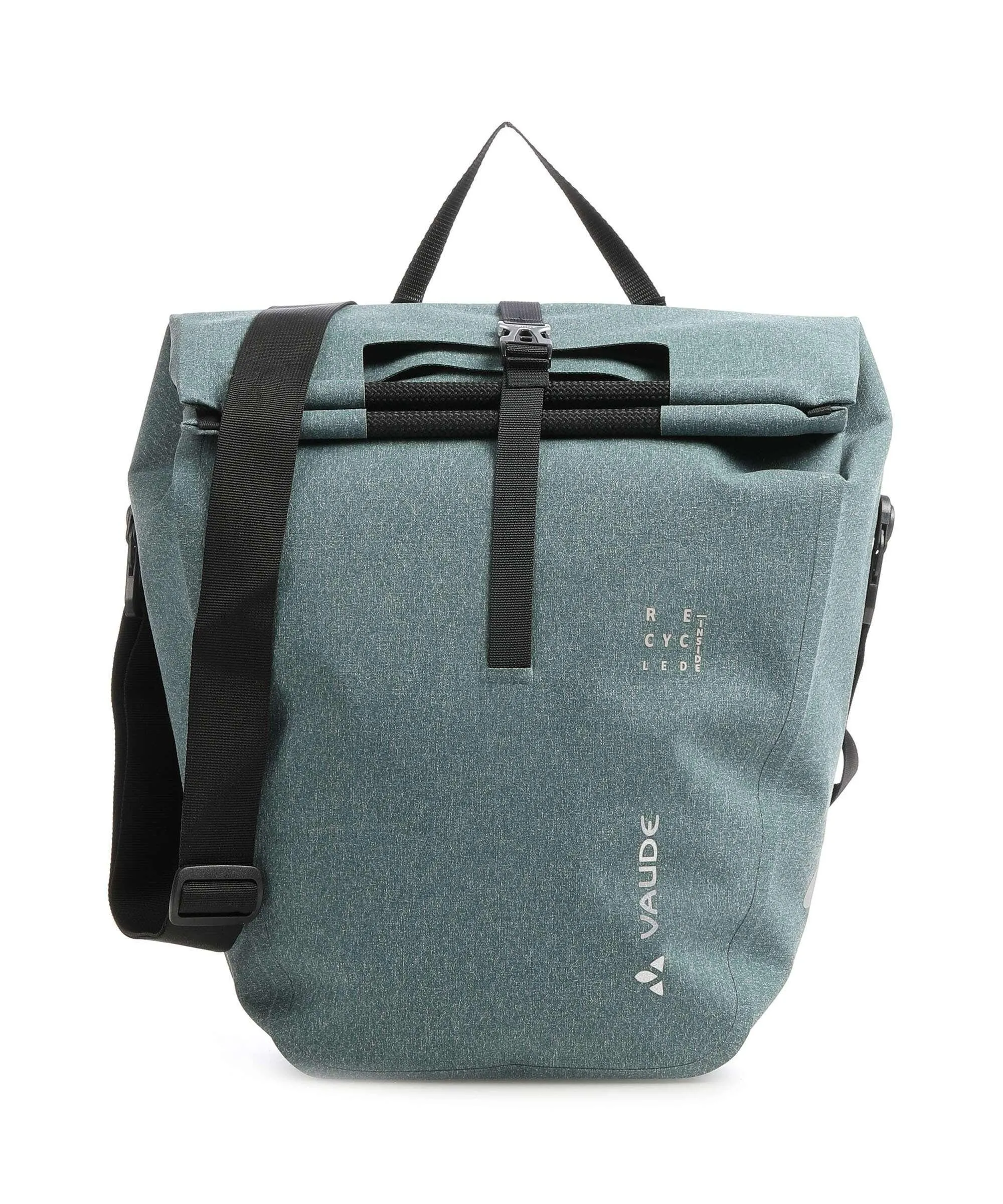  Vaude ReCycle Back Set Borsa per portapacchi poliestere riciclato, poliammide riciclato verde  