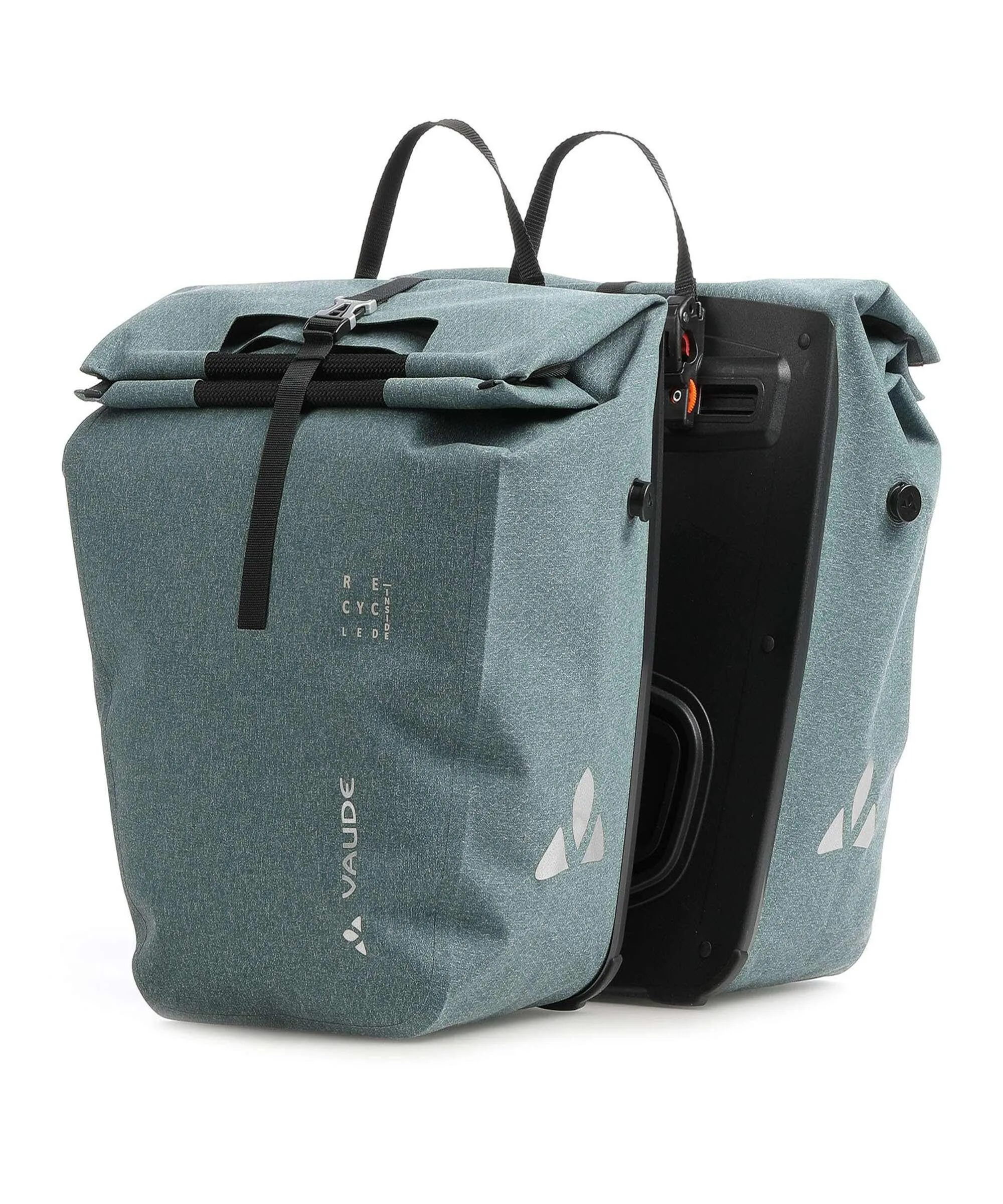  Vaude ReCycle Back Set Borsa per portapacchi poliestere riciclato, poliammide riciclato verde  