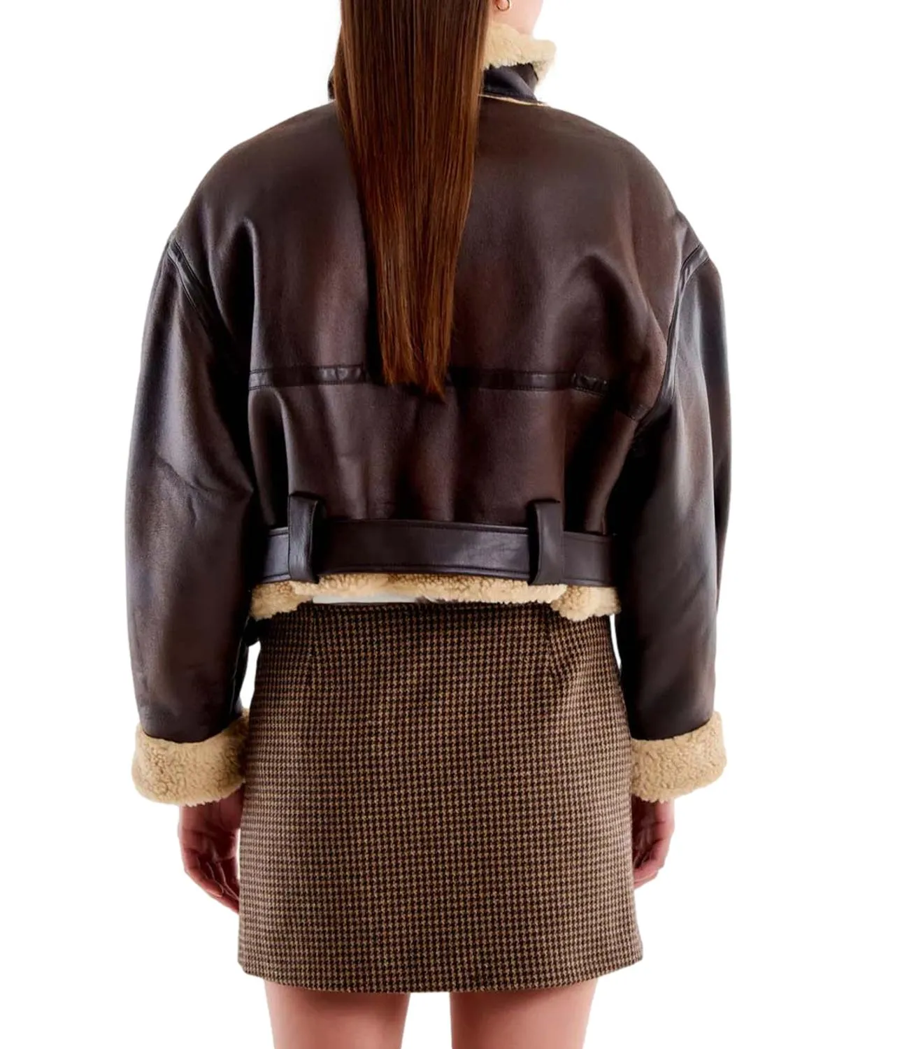 VICOLO Vicolo giubbino marrone donna