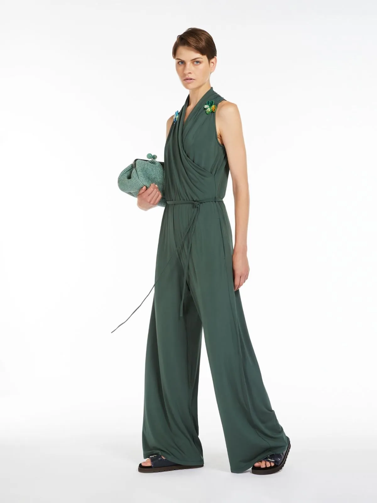 WEEKEND MAX MARA Tuta in jersery di viscosa