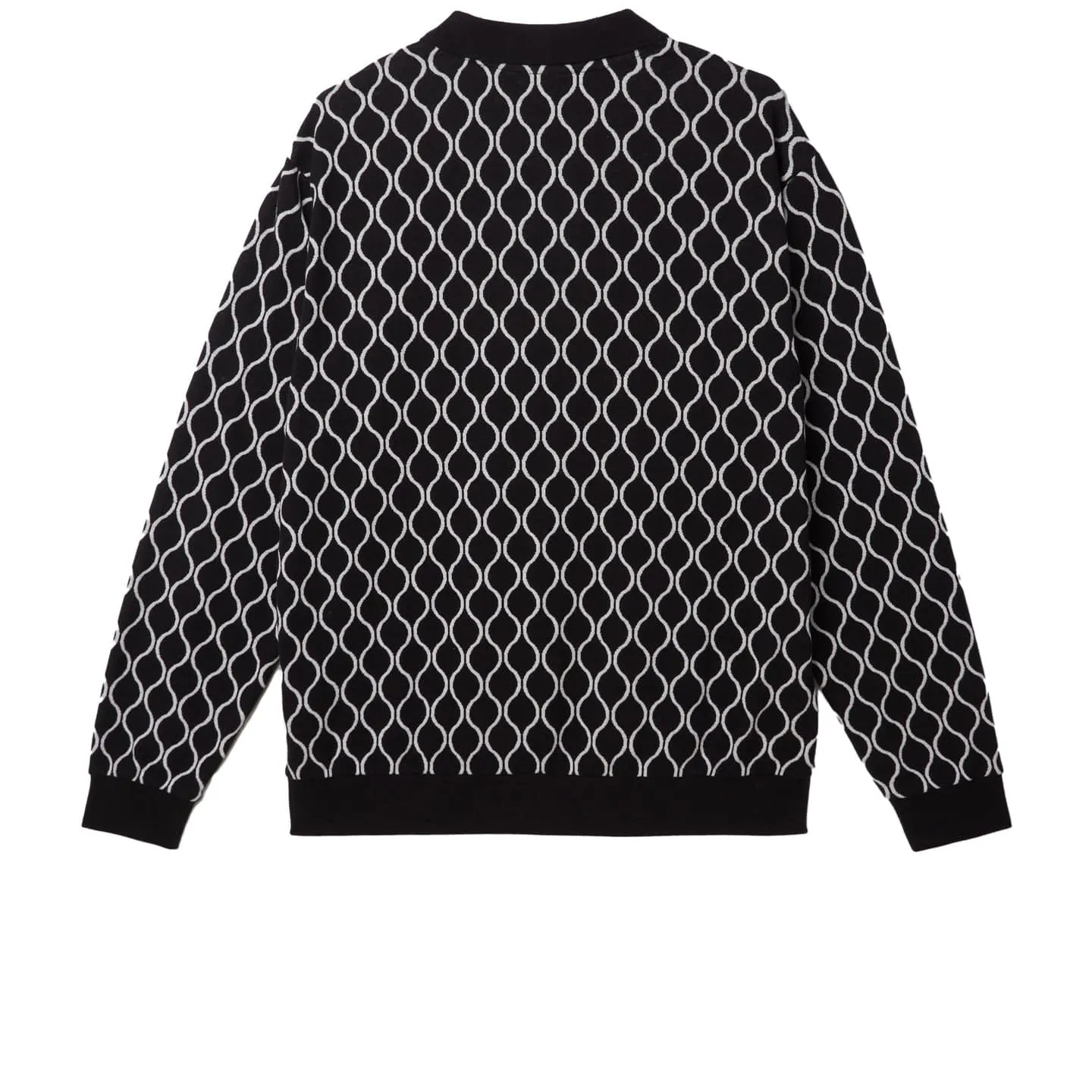 WINDMERE JAQUARD POLO LS