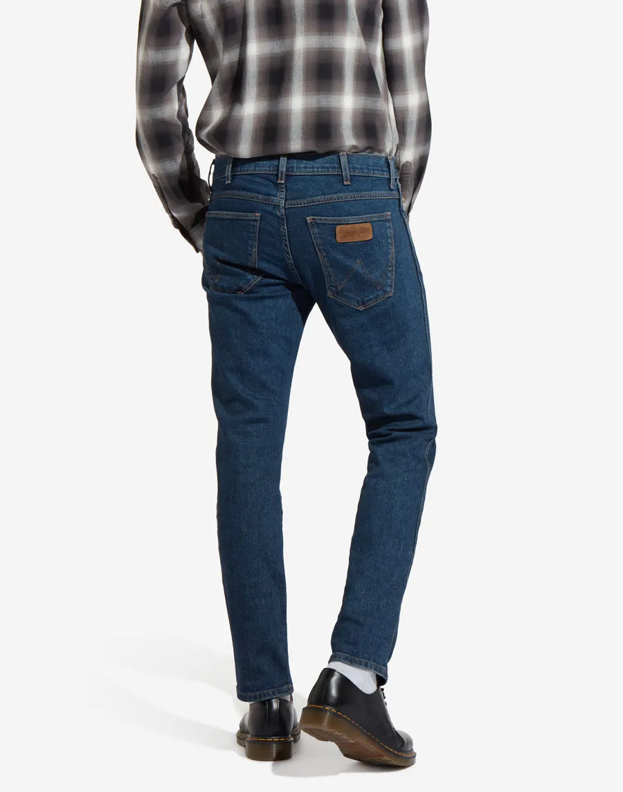 Wrangler jeans uomo larston colore blu