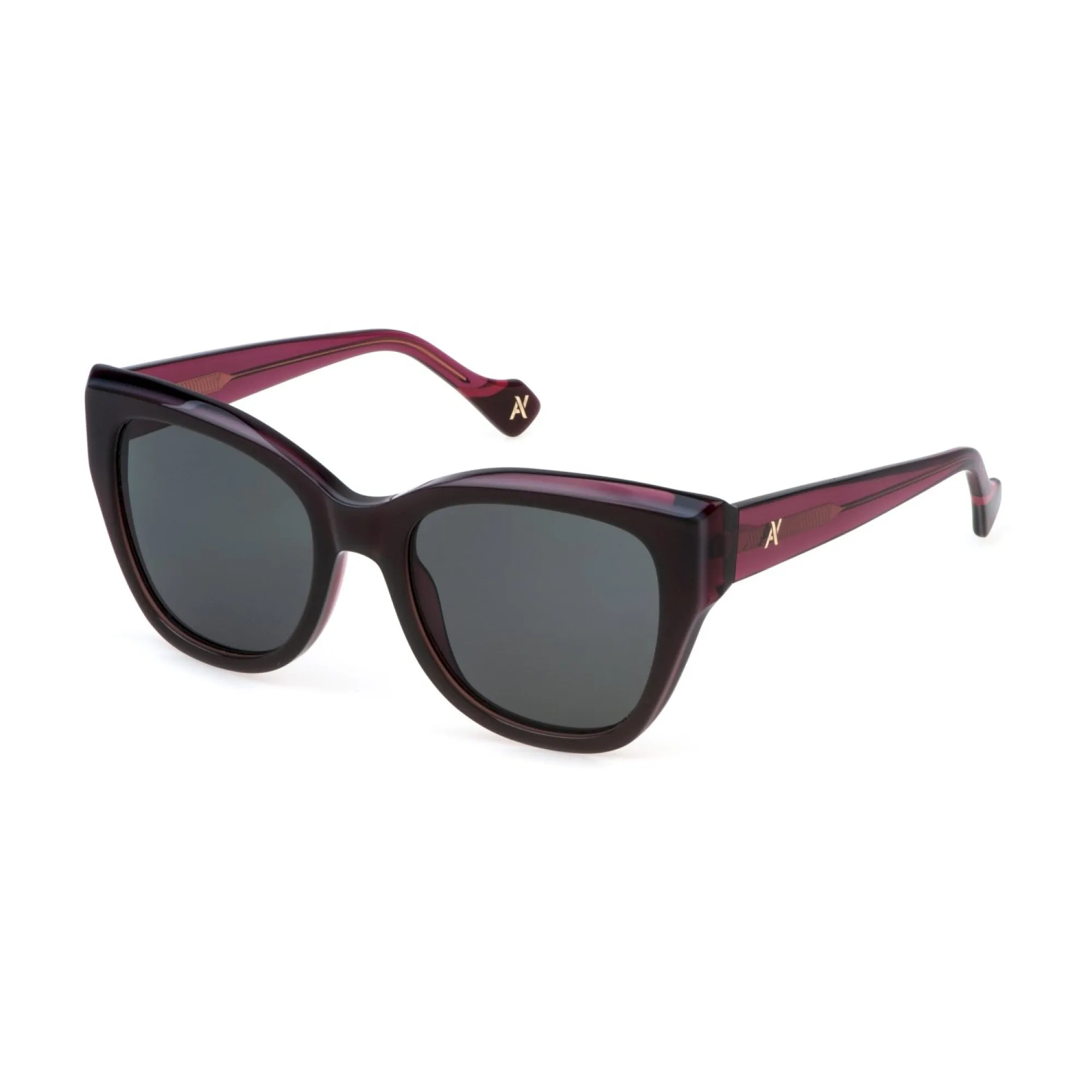   Yalea SYA153 - AHTP Top Grigio Rosa Lucido | Occhiale Da Sole Donna 