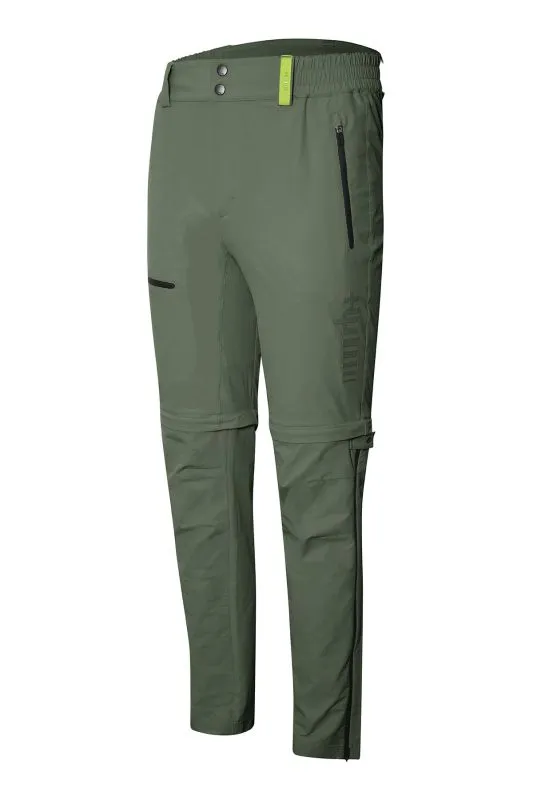 ZERORH+ CLIMATE CONVERTIBLE PANTS Ivy Green Pantaloni lunghi estivi trekking uomo