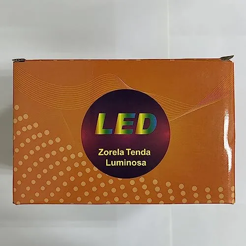 Zorela Luci Natale Esterno Cascata 10M 400 LED Tenda Luminosa Esterno Natale Prolungabile Luci di Natale Cascata di Stalattiti c